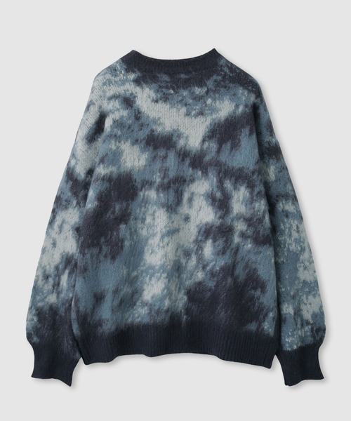 NAVY(ネイビー)の「nAvy モヘヤタッチマーブルニット(ニット/セーター・メンズ・ブルー系その他/ネイビー系/ベージュ系その他・S/M/L/XL)」の18枚目の写真