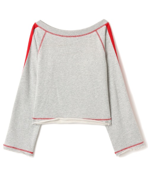 atmos pink(アトモスピンク)の「atmos pink Numbering Sweat Top / アトモス ピンク ナンバリング スウェット トップ(スウェット・レディース・ブラウン/ブラック/グレー・FREE)」の4枚目の写真