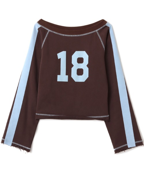 atmos pink(アトモスピンク)の「atmos pink Numbering Sweat Top / アトモス ピンク ナンバリング スウェット トップ(スウェット・レディース・ブラウン/ブラック/グレー・FREE)」の17枚目の写真