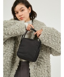 emmi | eco ナイロンスクエアバッグ(ハンドバッグ)