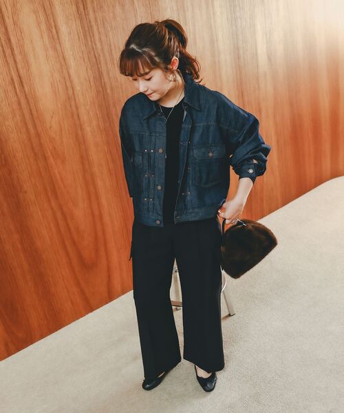 le.coeur blanc（ルクールブラン）の「エコファー2WAYショルダー（ショルダーバッグ・レディース・グレイッシュベージュ/ブラウン・FREE）」の11枚目の写真