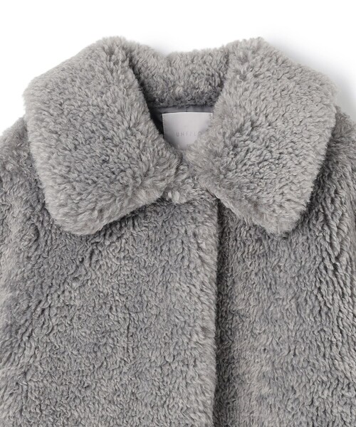 セール】エコファー ステンカラーコート（ステンカラーコート