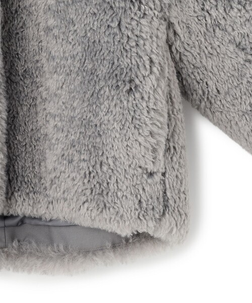 セール】エコファー ステンカラーコート（ステンカラーコート