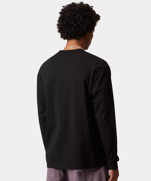 Carhartt WIP(カーハートダブリューアイピー)の「Carhartt WIP/カーハートダブリューアイピー POCKET HEART T-SHIRT 長袖Tシャツ/ロンT I035300(Tシャツ/カットソー・メンズ・ブラック×レッド/ホワイト×レッド/ホワイト×ブラック/ブラック・S/L/M/XL)」の11枚目の写真