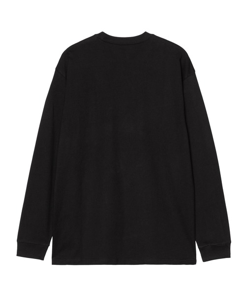 Carhartt WIP(カーハートダブリューアイピー)の「Carhartt WIP/カーハートダブリューアイピー POCKET HEART T-SHIRT 長袖Tシャツ/ロンT I035300(Tシャツ/カットソー・メンズ・ブラック×レッド/ホワイト×レッド/ホワイト×ブラック/ブラック・S/L/M/XL)」の13枚目の写真