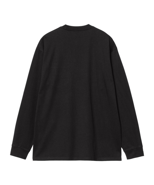 Carhartt WIP(カーハートダブリューアイピー)の「Carhartt WIP/カーハートダブリューアイピー POCKET HEART T-SHIRT 長袖Tシャツ/ロンT I035300(Tシャツ/カットソー・メンズ・ブラック×レッド/ホワイト×レッド/ホワイト×ブラック/ブラック・S/L/M/XL)」の17枚目の写真