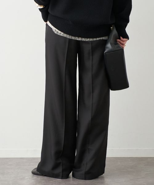 追加 Silk Looker パンツ（スラックス）｜Deuxieme Classe