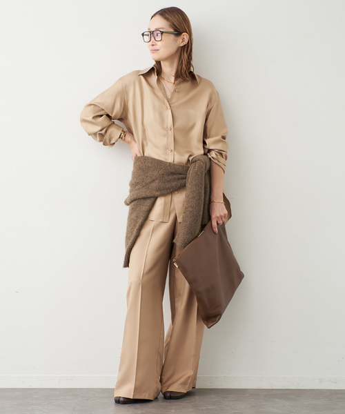 追加 Silk Looker パンツ（スラックス）｜Deuxieme Classe