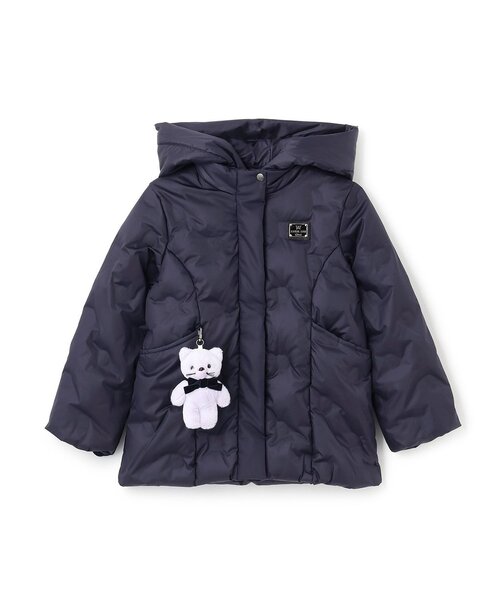 ✨新品✨ ANNA SUI mini アナスイ ミニ ブルゾン ジャンパー LL セール】チャームつき中綿ネコブルゾン（ブルゾン）｜ANNA SUI mini