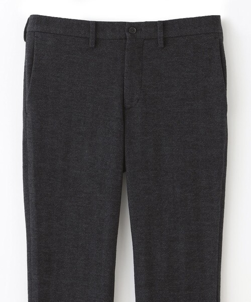 MACKINTOSH PHILOSOPHY(マッキントッシュ フィロソフィー)の「テーラードジャージー パンツ EMMETEXヘリンボン(その他パンツ・メンズ・ネイビー・40/38)」の4枚目の写真
