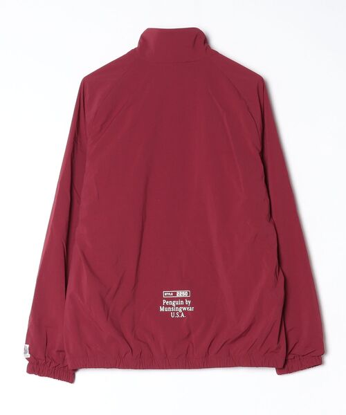 penguin BY MUNSINGWEAR（ペンギン バイ マンシングウェア）の「【STYLE 2250】4WAY STRETCH SWING TOP ストレッチゴルフウェア（ナイロンジャケット・メンズ・ブラック/レッド・M/L/XL）」の13枚目の写真