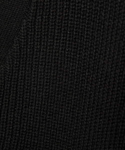 AH ABAHOUSE（エーエイチアバハウス）の「【AH ABAHOUSE】畦編み ダメージニットカーディガン（カーディガン/ボレロ・メンズ・グレー/ブラック/ホワイト・46/48）」の10枚目の写真