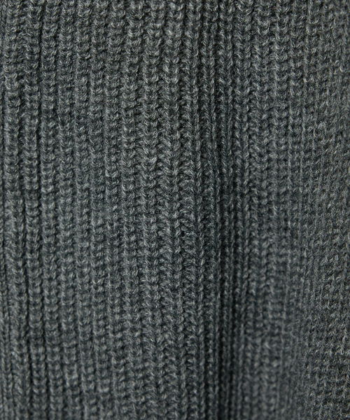 AH ABAHOUSE（エーエイチアバハウス）の「【AH ABAHOUSE】畦編み ダメージニットカーディガン（カーディガン/ボレロ・メンズ・グレー/ブラック/ホワイト・46/48）」の12枚目の写真