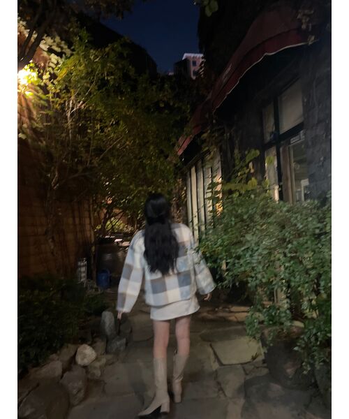 NICK&NICOLE(ニックアンドニコール)の「LEATHER MINI SKIRT_IVORY(スカート・レディース・その他・MEDIUM/SMALL)」の7枚目の写真