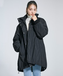 中綿ロングブルゾン