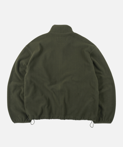 FLEECE ZIP UP JACKET _ OLIVE（その他アウター）｜FRIZMWORKS（フ