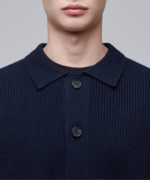 MUSINSA STANDARD（ムシンサスタンダード）の「オーバーサイズリブカラーガーディガン[ネイビー]（カーディガン/ボレロ・メンズ・その他・SMALL/MEDIUM/LARGE/X-LARGE/XX-LARGE）」の10枚目の写真