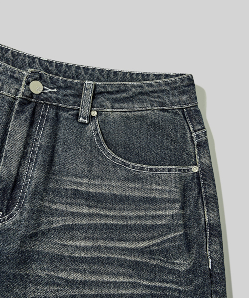 Verdnt(バーダント)の「スレッチウォッシュバルーンデニムパンツ【サンドインディゴ】(デニムパンツ・レディース・インディゴブルー・SMALL/MEDIUM/LARGE/X-LARGE)」の7枚目の写真