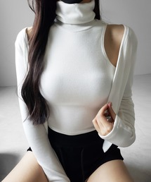 ホワイト ノースリーブ トップス northn25sh059-5-1.jpg