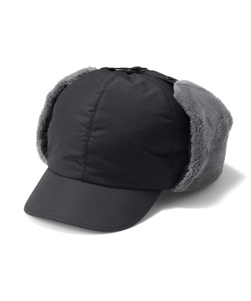 無印良品（ムジルシリョウヒン）の「吸湿発熱中わた表面撥水耳当て付き　キャップ（キャップ・レディース・ベージュ/ブラック・57.5-59cm）」の11枚目の写真