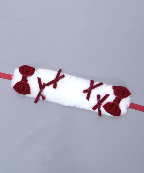 Chalmiere（シャルミエール）の「ファーヘッドドレス（その他ヘアアクセサリー・レディース・ピンク/ブラック/ワイン・FREE）」の13枚目の写真