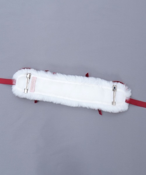 Chalmiere（シャルミエール）の「ファーヘッドドレス（その他ヘアアクセサリー・レディース・ピンク/ブラック/ワイン・FREE）」の14枚目の写真