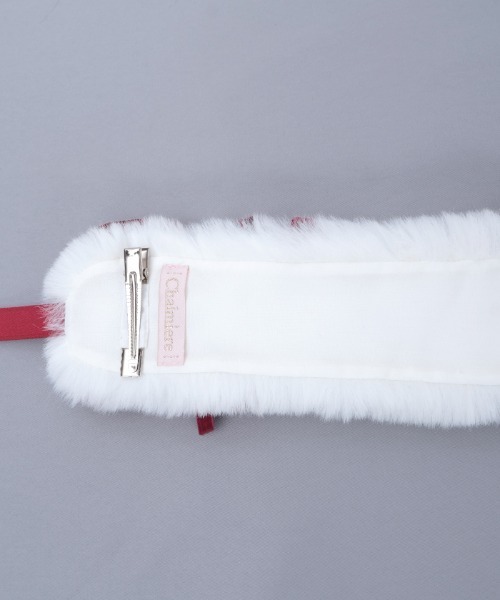 Chalmiere（シャルミエール）の「ファーヘッドドレス（その他ヘアアクセサリー・レディース・ピンク/ブラック/ワイン・FREE）」の17枚目の写真