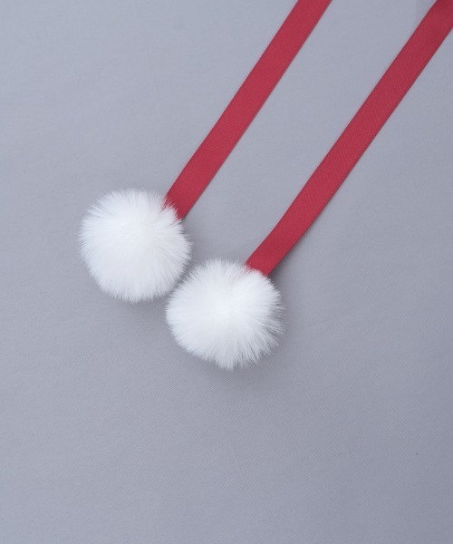 Chalmiere（シャルミエール）の「ファーヘッドドレス（その他ヘアアクセサリー・レディース・ピンク/ブラック/ワイン・FREE）」の18枚目の写真