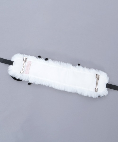 Chalmiere（シャルミエール）の「ファーヘッドドレス（その他ヘアアクセサリー・レディース・ピンク/ブラック/ワイン・FREE）」の20枚目の写真