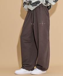【UNISEX】HOODHOOD/スターアップリケパンツ