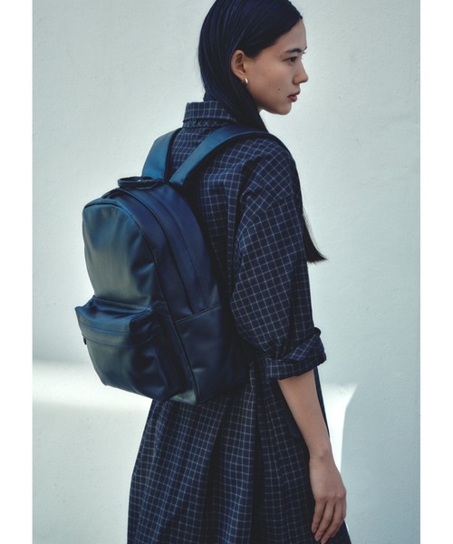 ONE.(ワンドット)の「ONE. /レザーDAYPACK ONE-013(バックパック/リュック・レディース・ブラック・FREE)」の1枚目の写真