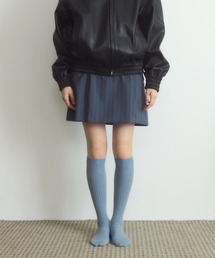 I HATE MONDAY（アイヘイトマンデー）の「「I HATE MONDAY / アイヘイトマンデー」ソフト リブ ニーソックス（ソックス/靴下）」