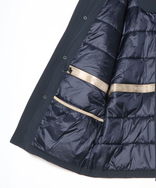 WOOLRICH（ウールリッチ）の「WOOLRICH STRETCH ARCTIC PARKA ウールリッチ ストレッチ アークティックパーカ ダウンジャケット（ダウンジャケット/コート・メンズ・ネイビー/ブラウン系1/ブラック・MEDIUM/SMALL/LARGE）」の19枚目の写真