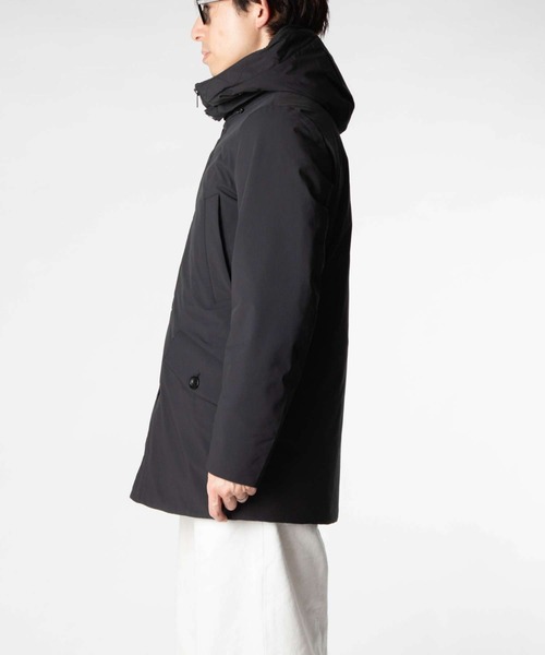 WOOLRICH（ウールリッチ）の「WOOLRICH STRETCH ARCTIC PARKA ウールリッチ ストレッチ アークティックパーカ ダウンジャケット（ダウンジャケット/コート・メンズ・ネイビー/ブラウン系1/ブラック・MEDIUM/SMALL/LARGE）」の6枚目の写真