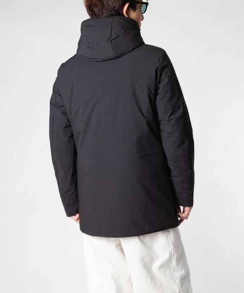 WOOLRICH（ウールリッチ）の「WOOLRICH STRETCH ARCTIC PARKA ウールリッチ ストレッチ アークティックパーカ ダウンジャケット（ダウンジャケット/コート・メンズ・ネイビー/ブラウン系1/ブラック・MEDIUM/SMALL/LARGE）」の7枚目の写真