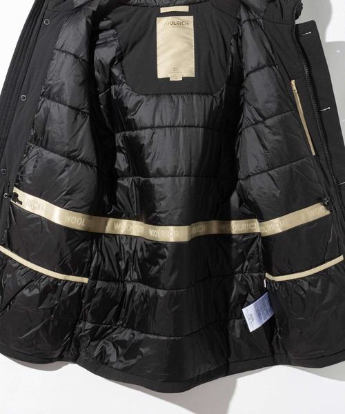 WOOLRICH（ウールリッチ）の「WOOLRICH STRETCH ARCTIC PARKA ウールリッチ ストレッチ アークティックパーカ ダウンジャケット（ダウンジャケット/コート・メンズ・ネイビー/ブラウン系1/ブラック・MEDIUM/SMALL/LARGE）」の15枚目の写真