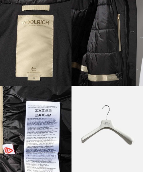 WOOLRICH（ウールリッチ）の「WOOLRICH STRETCH ARCTIC PARKA ウールリッチ ストレッチ アークティックパーカ ダウンジャケット（ダウンジャケット/コート・メンズ・ネイビー/ブラウン系1/ブラック・MEDIUM/SMALL/LARGE）」の14枚目の写真