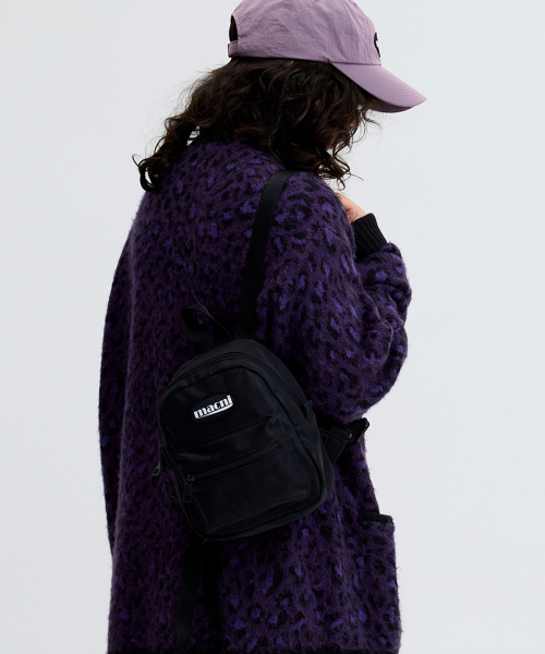 MACNI(マクニ)の「PEPPY MICRO BACKPACK BLACK(バックパック/リュック・レディース・その他・FREE)」の4枚目の写真