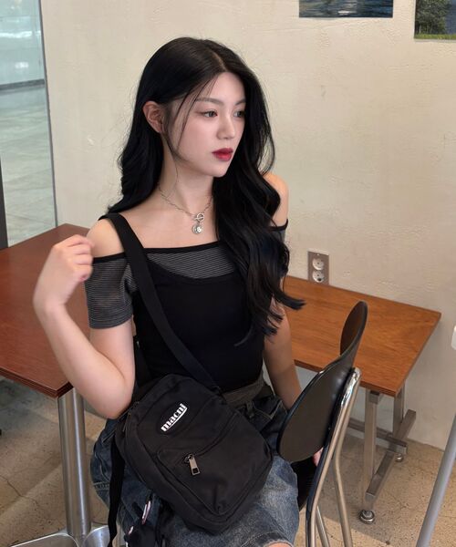 MACNI(マクニ)の「PEPPY MICRO BACKPACK BLACK(バックパック/リュック・レディース・その他・FREE)」の6枚目の写真