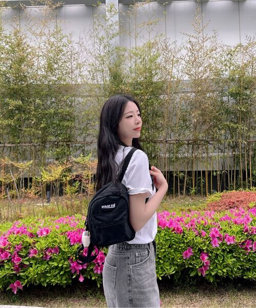 MACNI(マクニ)の「PEPPY MICRO BACKPACK BLACK(バックパック/リュック・レディース・その他・FREE)」の3枚目の写真