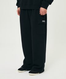 KODAK（コダック）の「メールラーセットアップストレートパンツBLACK（スウェットパンツ）」