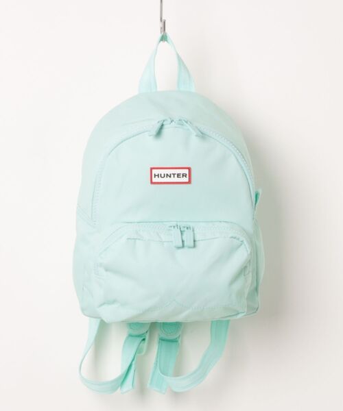 HUNTER（ハンター）の「《HUNTER》NYLON CLASSIC MINI BACKPACK（バックパック/リュック・レディース・ブラック/ピンク系その他/グリーン系その他・フリー）」の2枚目の写真
