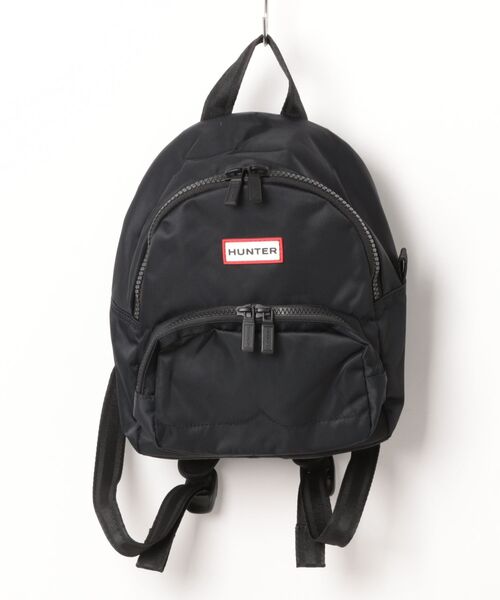 HUNTER(ハンター)の「《HUNTER》NYLON CLASSIC MINI BACKPACK(バックパック/リュック・レディース・ブラック・フリー)」の1枚目の写真