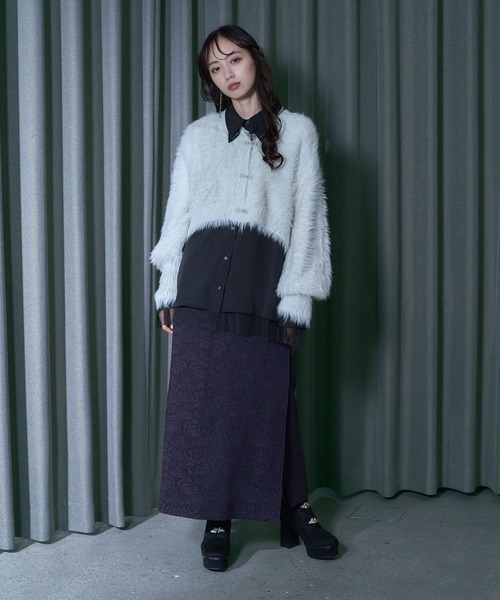 HARE（ハレ）の「メタルチャイナパーツブーツ(HARE)（ブーツ・レディース・ブラック/ネイビー/パープル・MEDIUM/LARGE）」の15枚目の写真