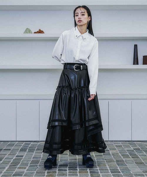 HARE（ハレ）の「メタルチャイナパーツブーツ(HARE)（ブーツ・レディース・ブラック/ネイビー/パープル・MEDIUM/LARGE）」の16枚目の写真