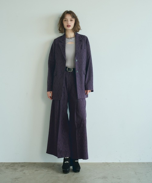 HARE(ハレ)の「メタルチャイナパーツブーツ(HARE)(ブーツ・レディース・ブラック/ネイビー/パープル/ブラック系その他・MEDIUM/LARGE/SMALL/X-LARGE)」の8枚目の写真
