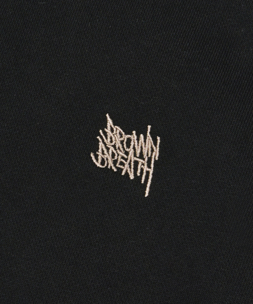 BROWNBREATH（ブラウンブレス）の「TAG APPLIQUE HOODIE - BLACK（パーカー・レディース・その他・SMALL/MEDIUM/LARGE/X-LARGE）」の4枚目の写真