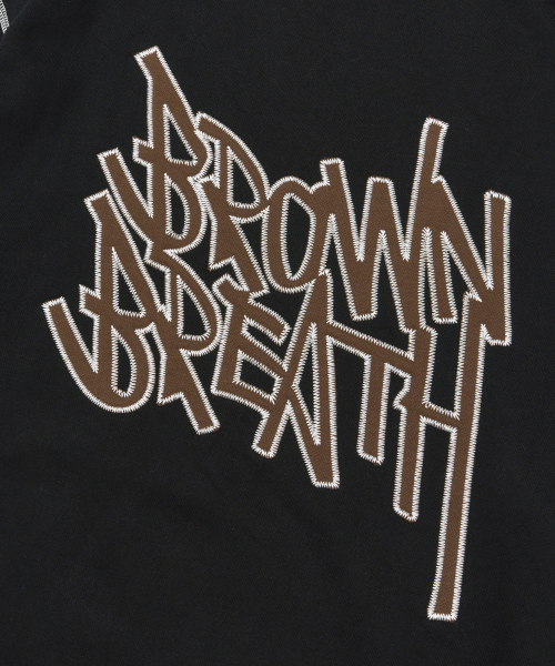 BROWNBREATH（ブラウンブレス）の「TAG APPLIQUE HOODIE - BLACK（パーカー・レディース・その他・SMALL/MEDIUM/LARGE/X-LARGE）」の8枚目の写真