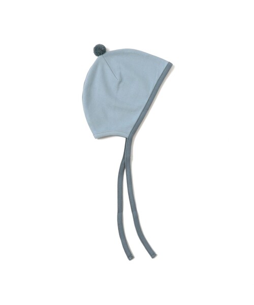 こども ビームス（コドモビームス）の「ベビー ボンボン キャップ 2026SS（ニットキャップ/ビーニー・キッズ・イエロー/サックスブルー・ONE SIZE）」の5枚目の写真