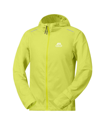 AONIJIE（オウニーツィエ）の「ウィンドスリムフィットジャケットMJ25ネオンイエロー（ナイロンジャケット）」